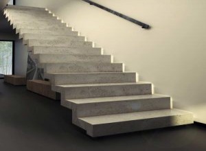 Création d'escalier en béton à Saint-Loup