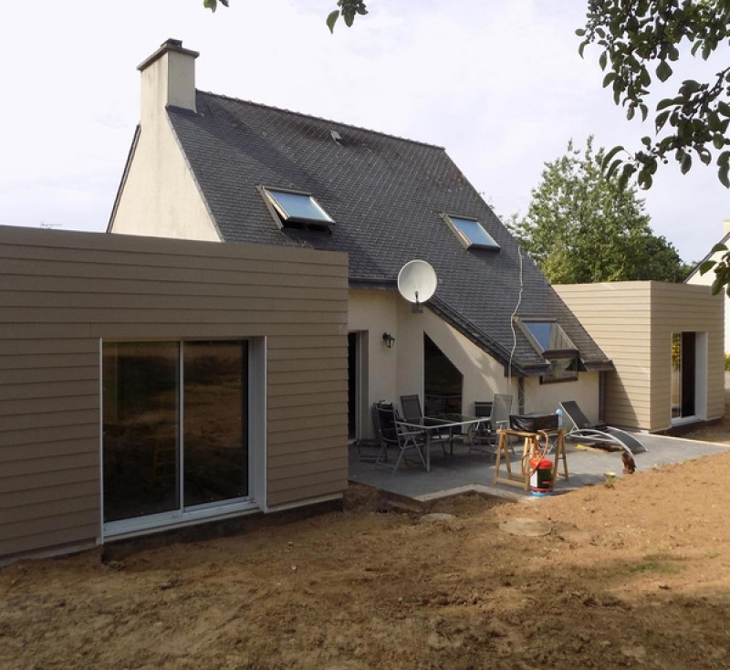 Projet d'agrandir : Extension de maison située à Villers-en-Vexin