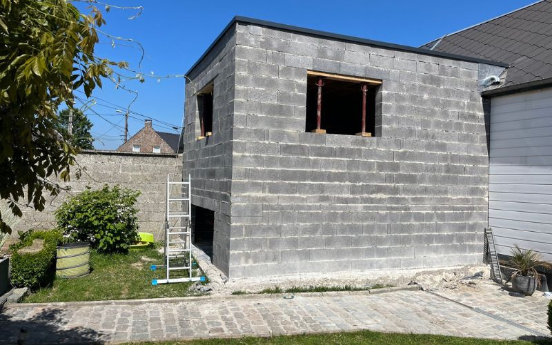 Projet d'agrandir : Extension de maison située à Saint-Rustice