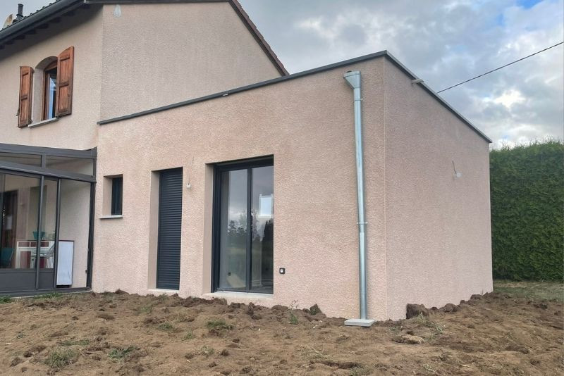 Projet d'agrandir : Extension de maison située à Domène