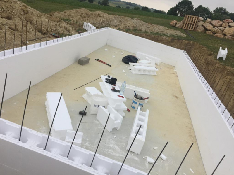 Construction d'une piscine enterrée à Cugnaux