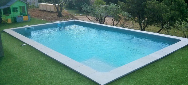 Construction de piscine en béton à Pézenas