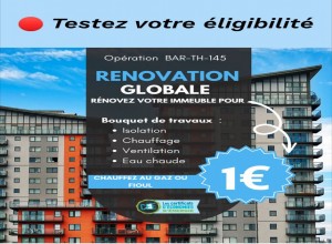 Rénovation globale de votre immeuble pour 1 euro. à Saint-Loup