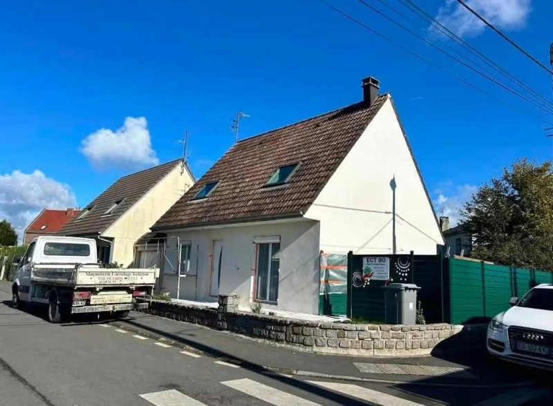 Réalisation d'un ravalement de façade dans la somme