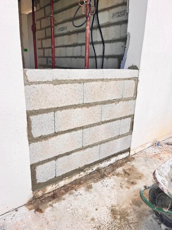 Réalisation d'une ouverture de mur porteur dans la Somme