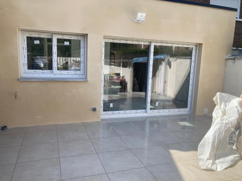 Réalisation d'une extension de maison de 26 m2