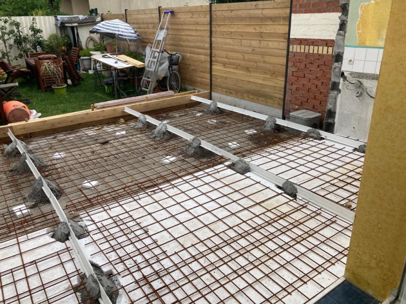Réalisation d'une extension de maison de 26 m2