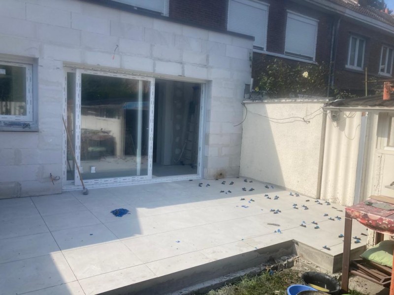 Réalisation d'une extension de maison de 26 m2