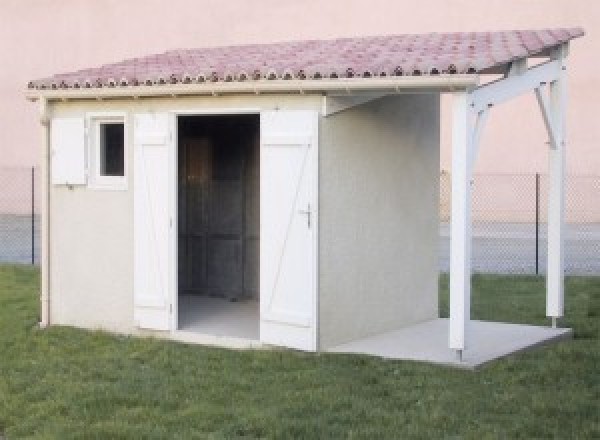 Abris de jardin en béton à Geispolsheim à Geispolsheim