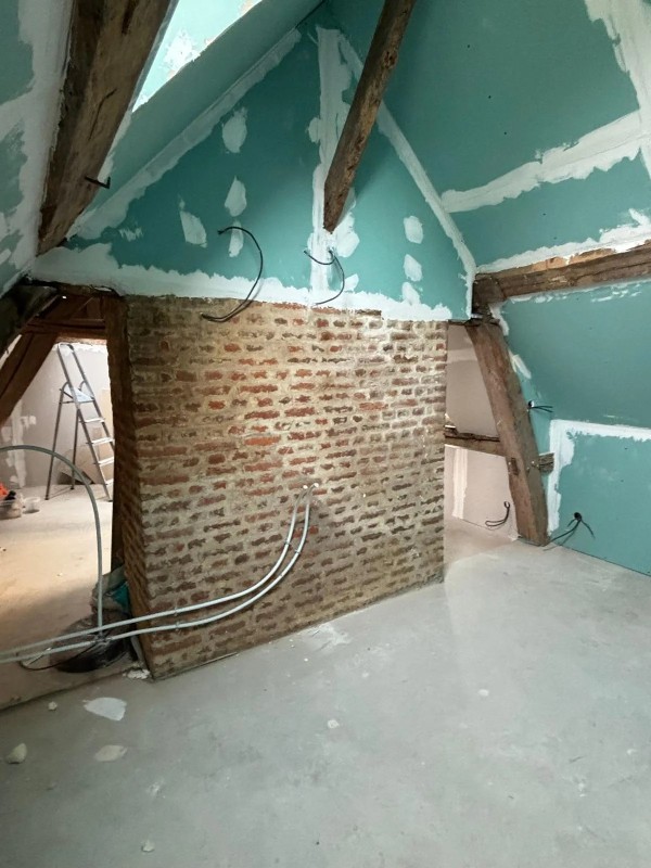 Aménagement de combles à Auteuil