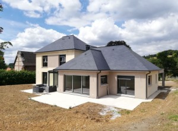 Construction de maison traditionnelle et contemporaine à Hérenguerville (50)