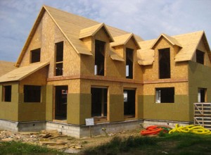 Extension de maison ossature bois à Lorient