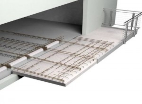 Balcon en béton armé coulé en place à Lussault-sur-Loire : la solution de référence