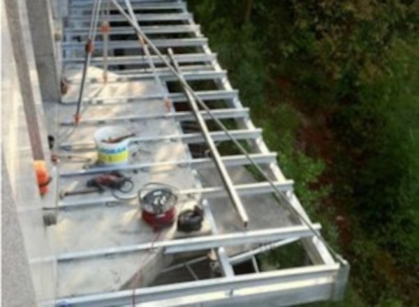 Réfection et rénovation de balcon en béton dégradé à Utelle