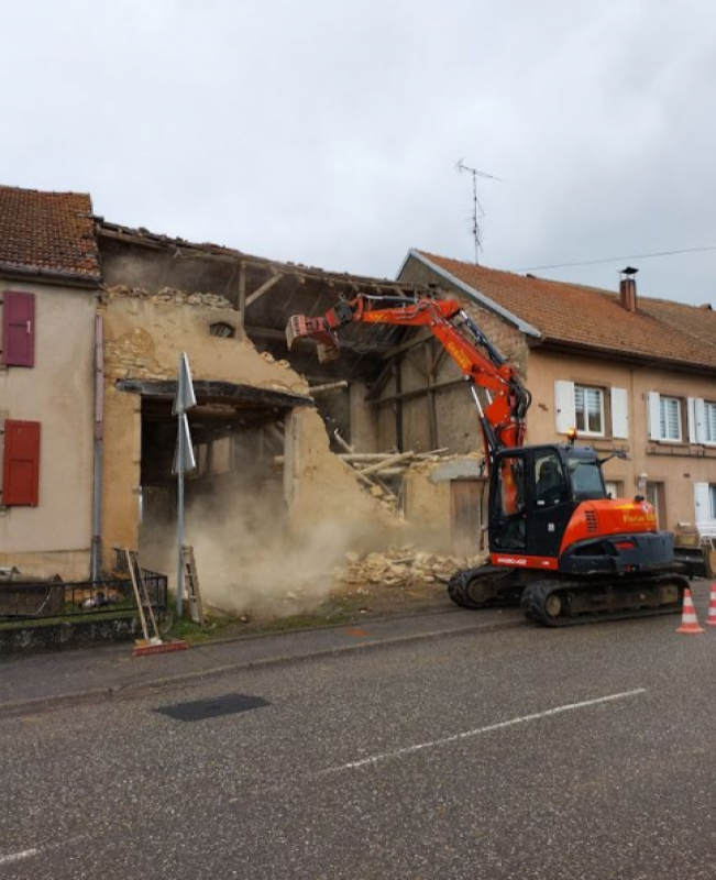  démolition à Angers