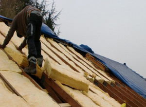 Rénovation de toiture et ITE à Lorient