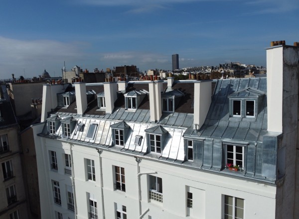 Couverture en joints debouts et pose de bac-acier à Paris à Paris