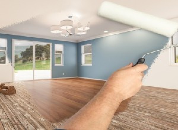 Peinture sur murs intérieurs à La Haute-Maison à La Haute-Maison