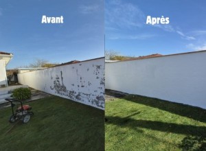 Peinture des murs extérieurs à Bondaroy