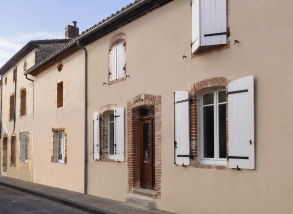 Ravalement de fa&ccedil;ade &agrave; Bouillac