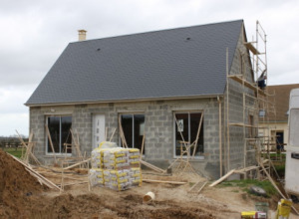 Enduit sur maisons individuelles à Changé