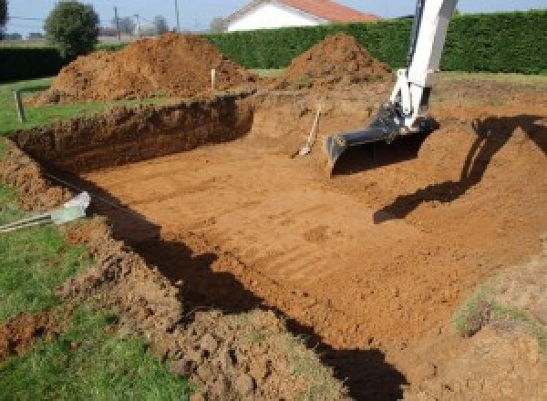 Terrassement de fondations à Buire-le-Sec