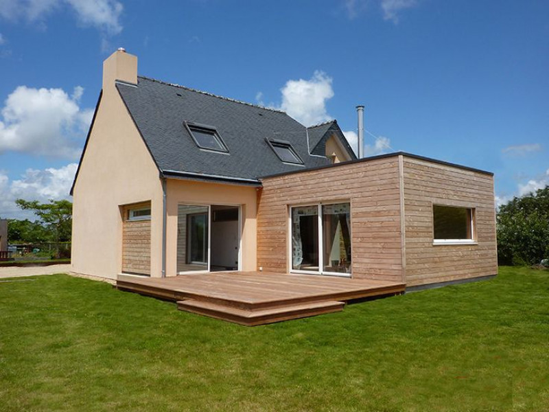 Projet d'agrandir : Extension de maison située à Corbel