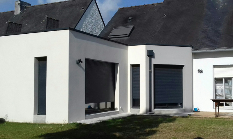 Projet d'agrandir : Extension de maison située à Droizy