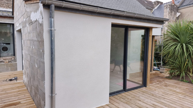 Projet d'agrandir : Extension de maison située à Lorient