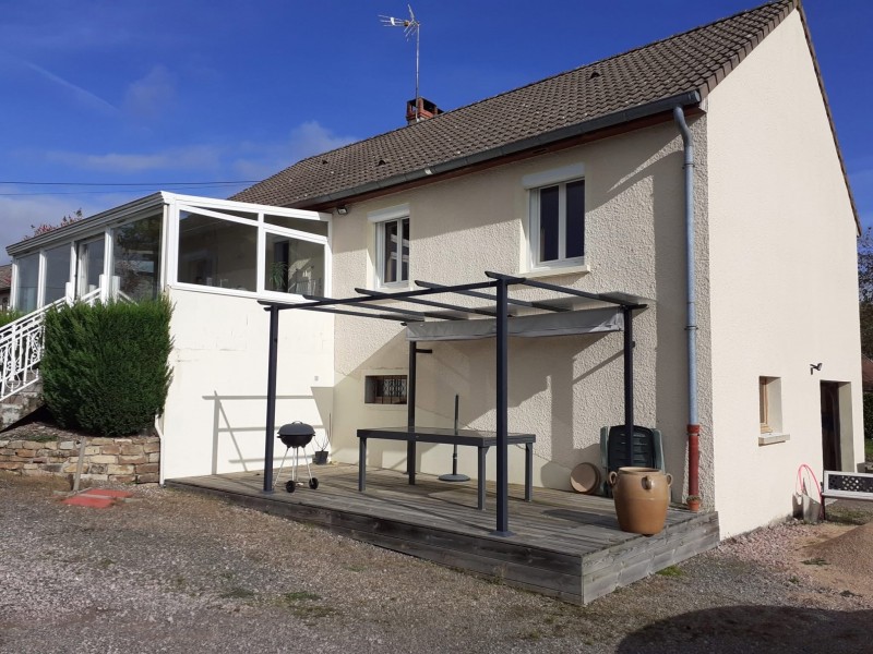 Réalisation d une façade de maison à Auxy
