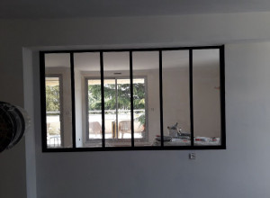 Installation de verrière style atelier d'artiste à Paris