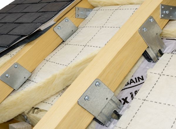 Isolation extérieure des combles par la toiture à Branceilles