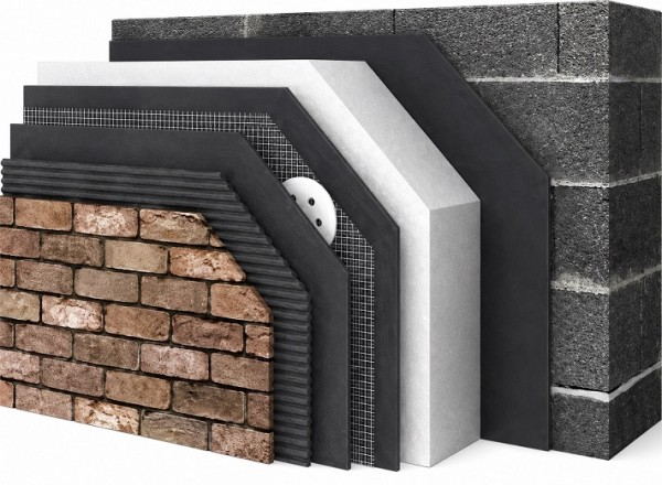 Isolation extérieure avec finition parement à Gestiès