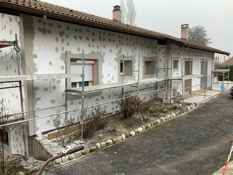 isolation extérieure à Pontoise