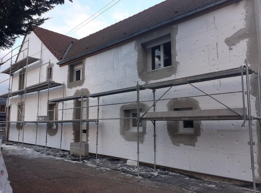 Isolation thermique par l'extérieur à Saint-Hilaire-de-la-Noaille à Saint-Hilaire-de-la-Noaille