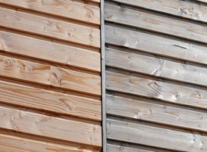 Nettoyage de façade en bardage à Lorient