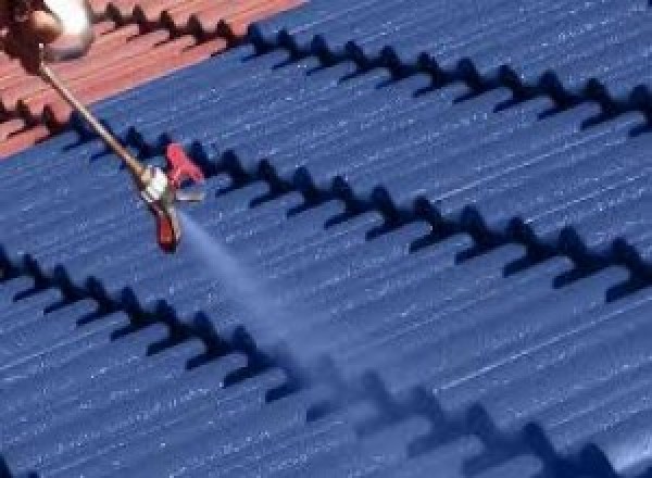 Hydrofuge coloré sur tuile mécanique et ardoise fibro-ciment à Lavercantière