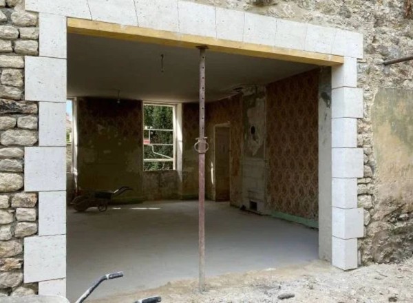 Expertise en Ouvertures de Mur Porteur à Dirac (16) à Dirac