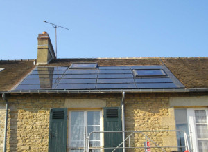 Panneaux photovoltaïques à Lignerolles