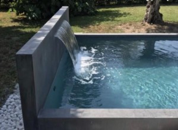 Création d'une piscine en béton à Bourges