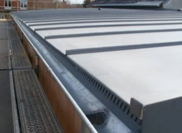 Création de chéneau en zinc à Lacour (82)