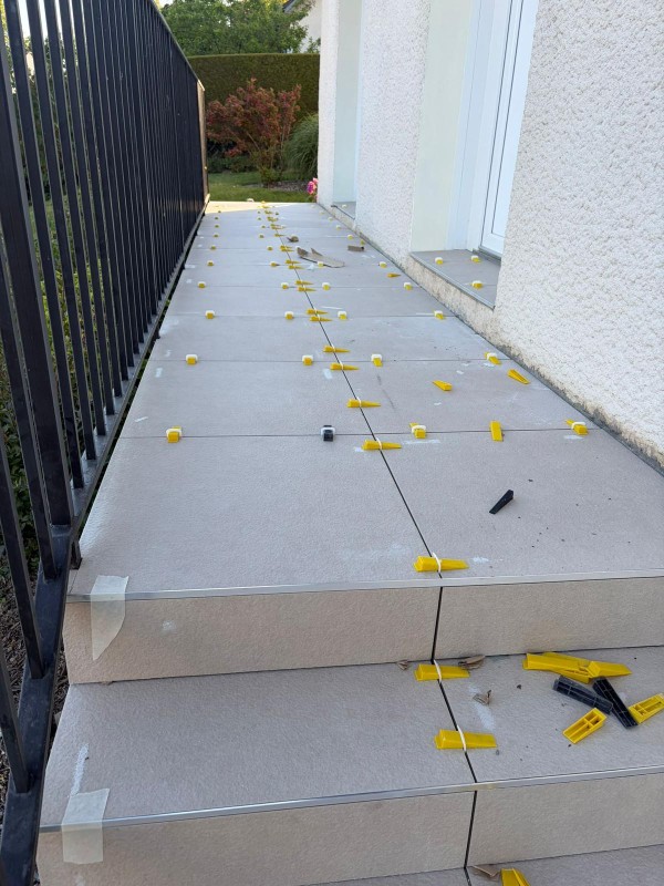  carrelage, dallage, faïence à Fescamps