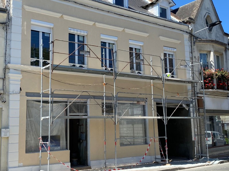 Ravalement de façade à Péronne (80)