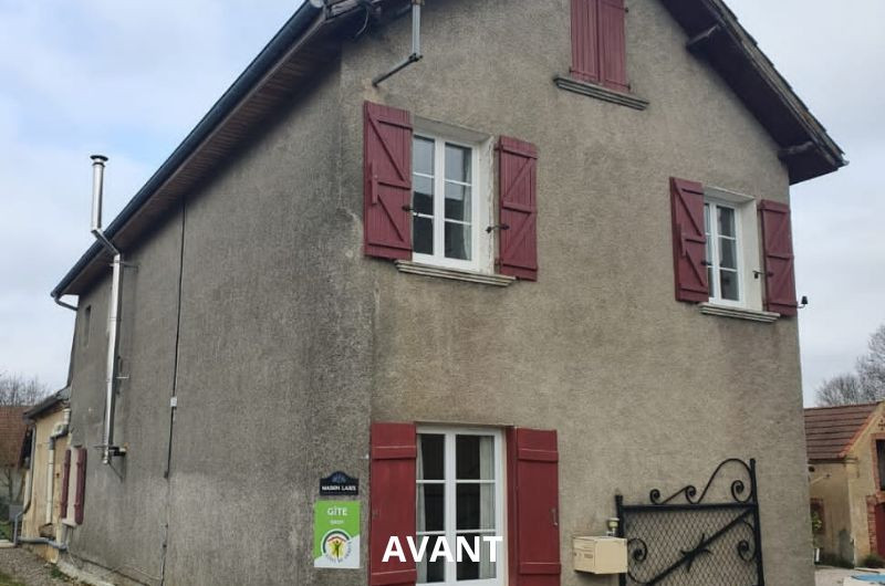 Réalisation d'un ravalement de façade