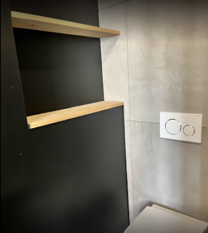 Réalisation d'une rénovation de salle de bain
