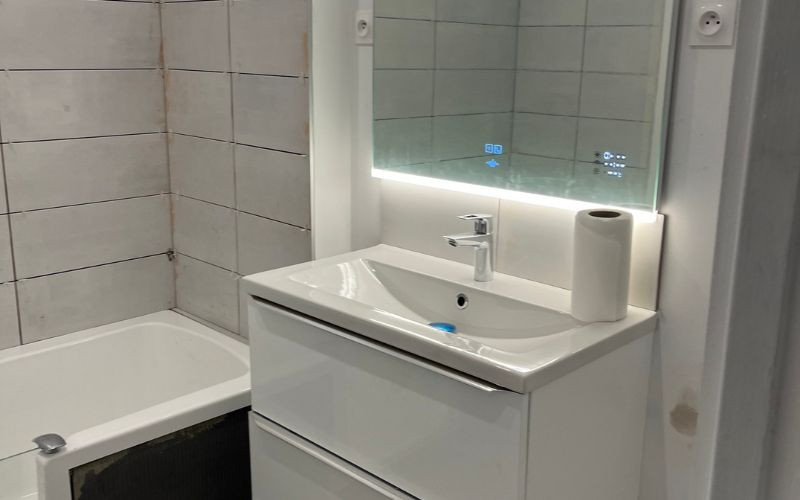 Rénovation d'une salle de bain à Lille