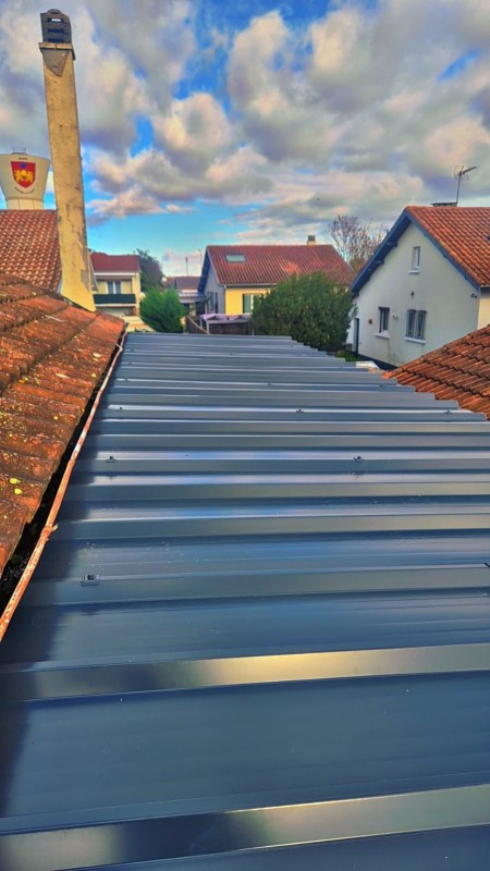 Couverture en zinc à Bize