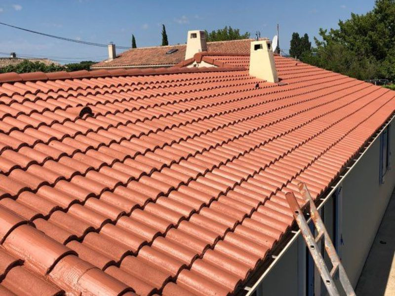 Réalisation de couverture près de Bagnères-de-Bigorre