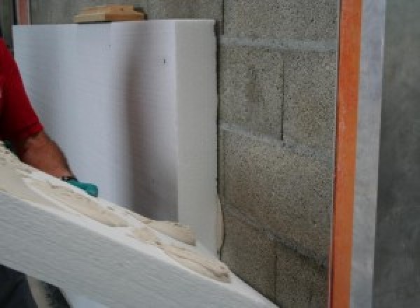Isolation extérieure avec finition enduit gratté à Arras à Arras