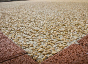 Un procédé de béton décoratif à Sainte-Radegonde